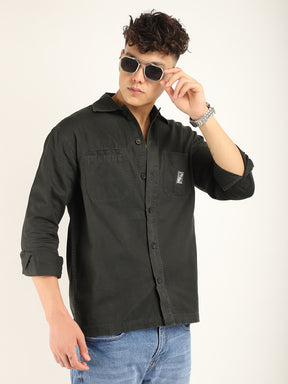 Axton Dark Grey Sulphur Urban Shirt