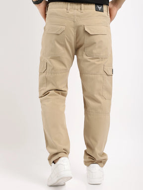 Harlow Hues Beige Cotton Cargo