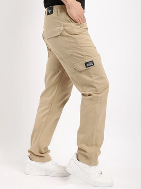 Harlow Hues Beige Cotton Cargo