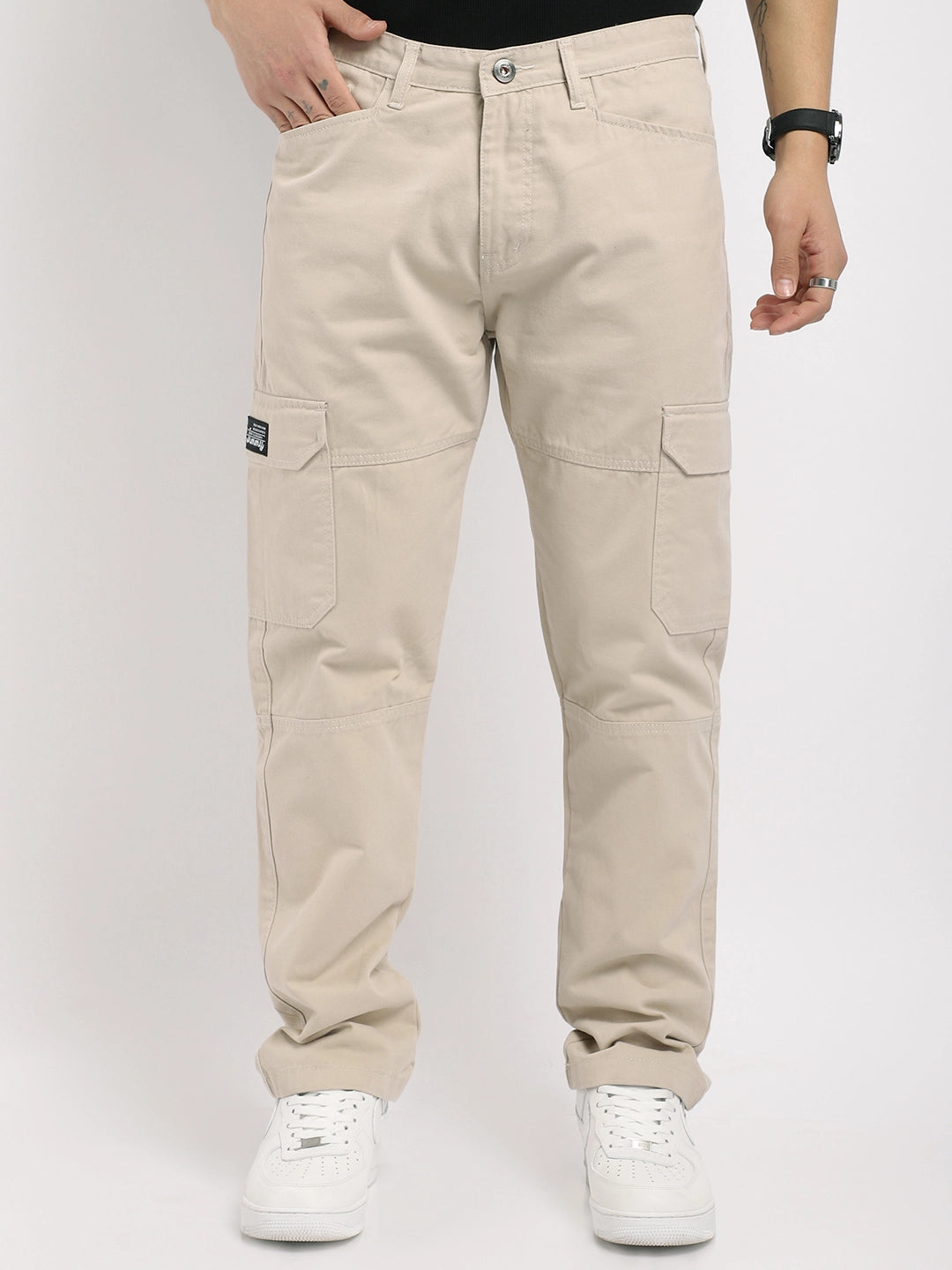 Harlow Hues Cream Cotton Cargo