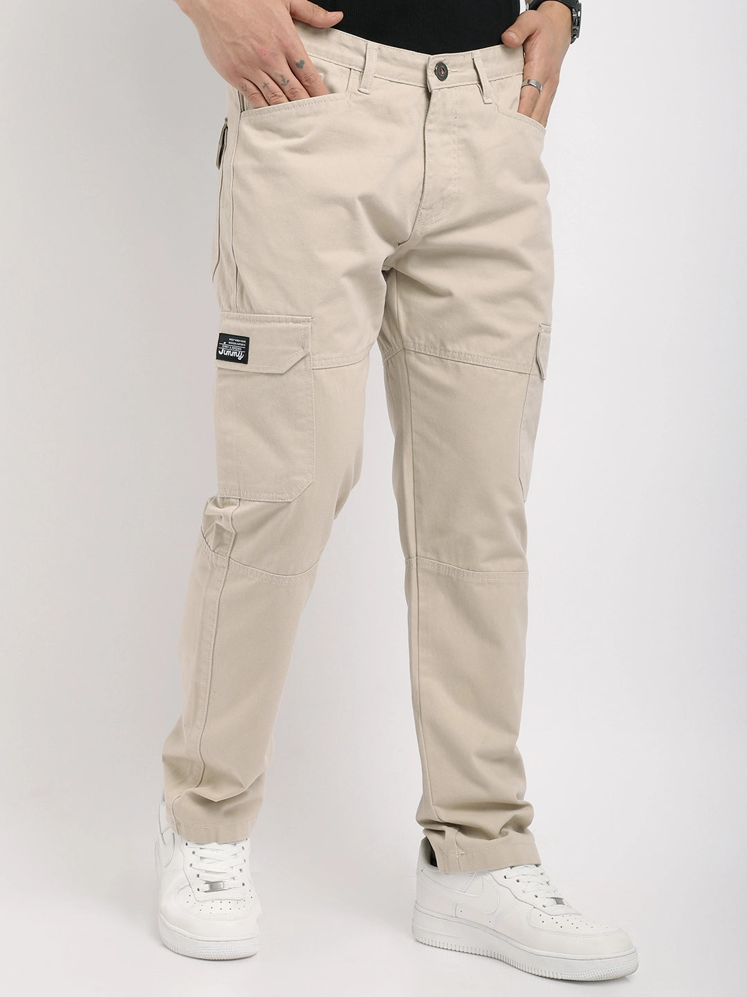 Harlow Hues Cream Cotton Cargo