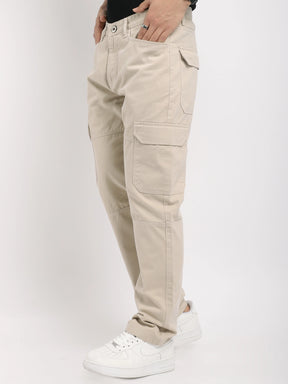 Harlow Hues Cream Cotton Cargo