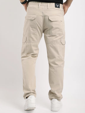 Harlow Hues Cream Cotton Cargo