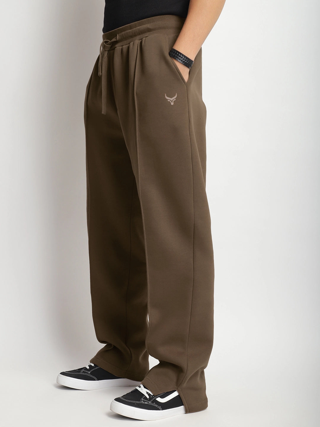 Urban Vanguard Brown Fleece Track Suit Pro