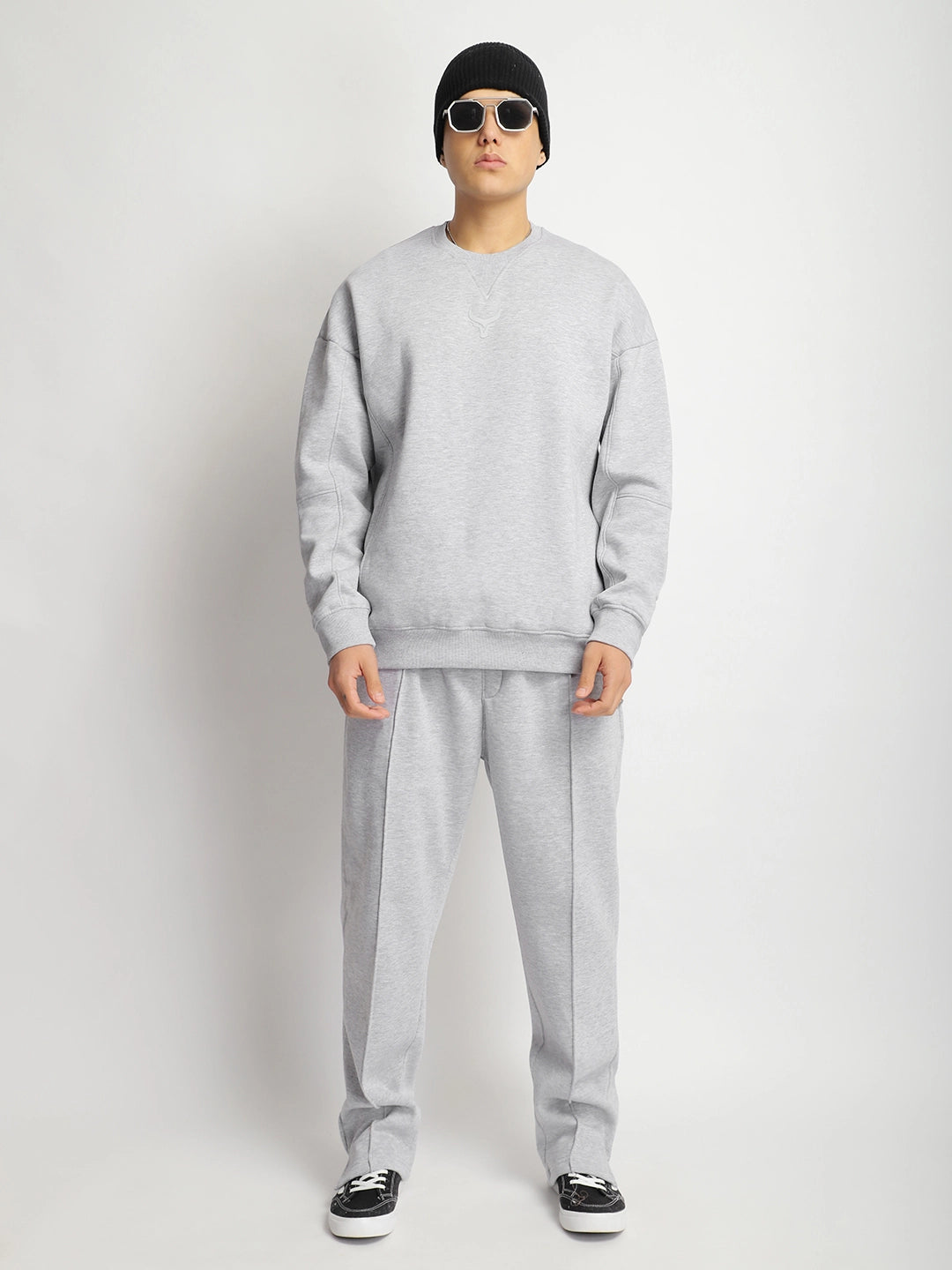 Urban Vanguard Grey Fleece Track Suit Pro