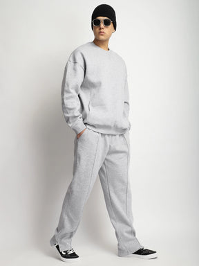 Urban Vanguard Grey Fleece Track Suit Pro