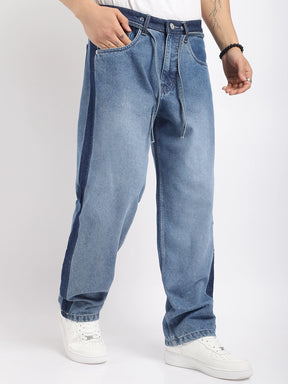 Raw Flex Blue Belt Denim Jeans