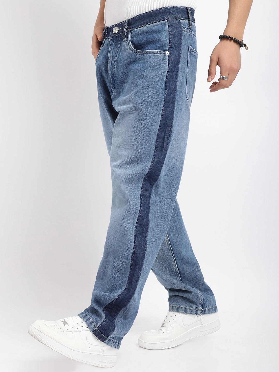 Raw Flex Blue Denim Jeans