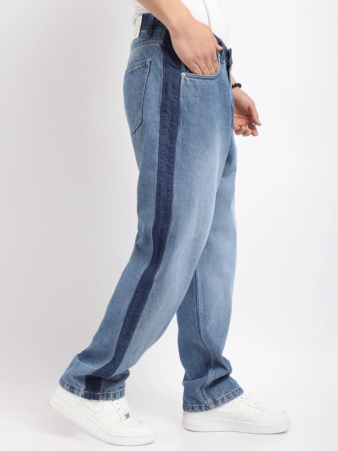 Raw Flex Blue Denim Jeans