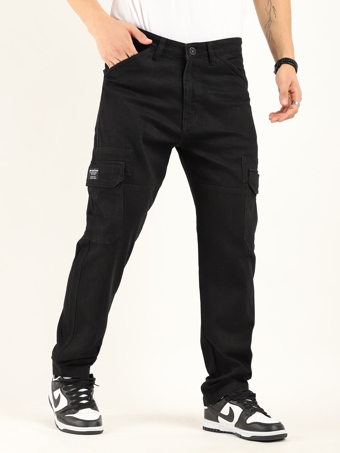 Zodiac Black Denim Cargo