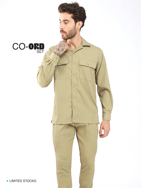 Solidaa Olive Co-ord Set