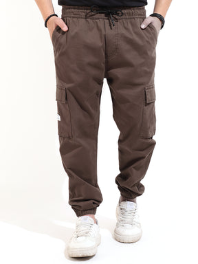 Light Brown Coated Cotton Cargo