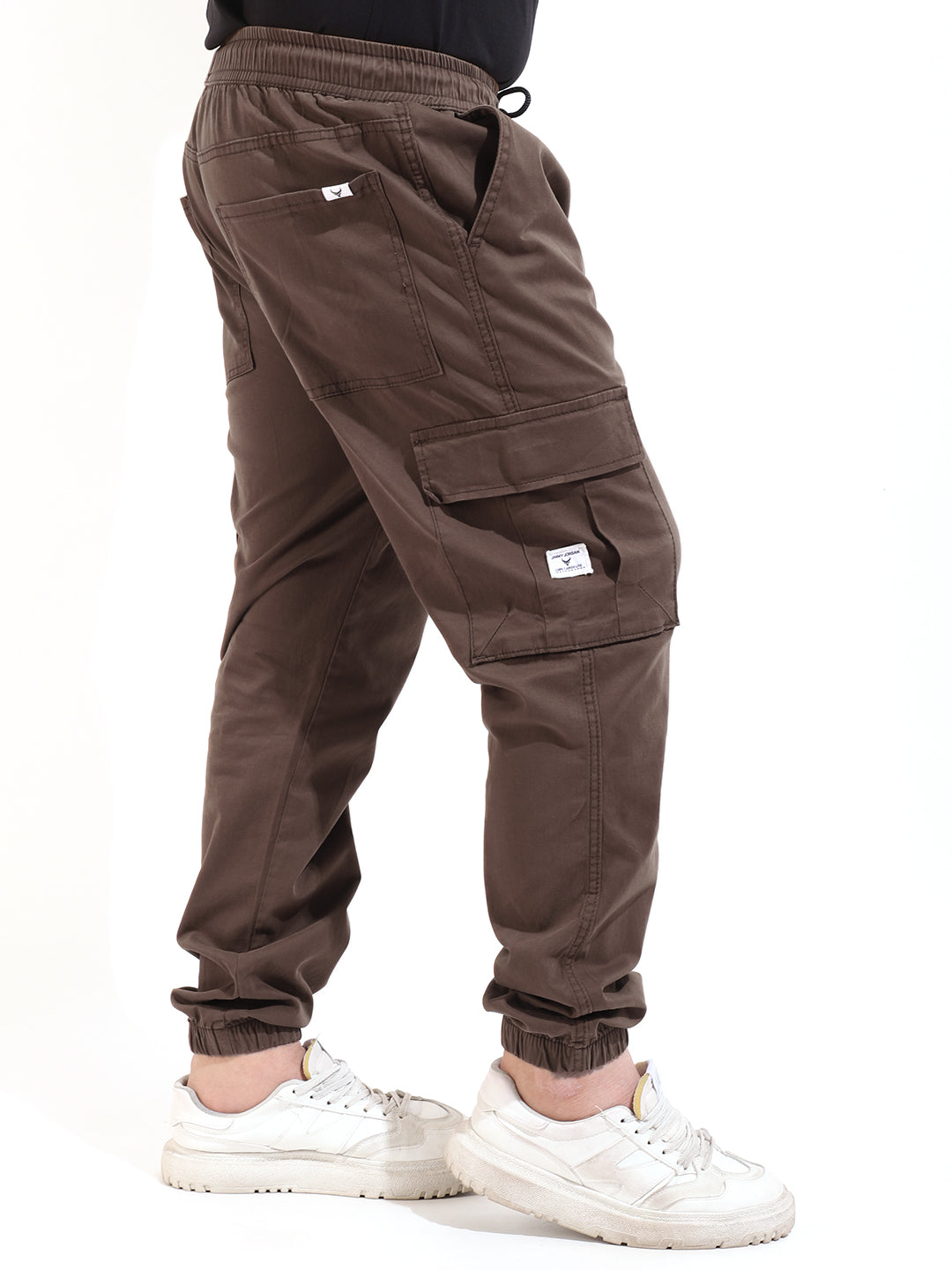 Light Brown Coated Cotton Cargo