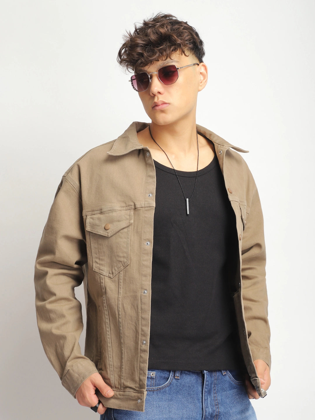 Somerset Styles Khaki Denim Jackets Pro