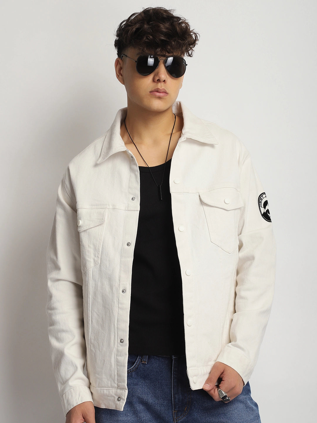 Somerset Styles White Denim Jackets Pro