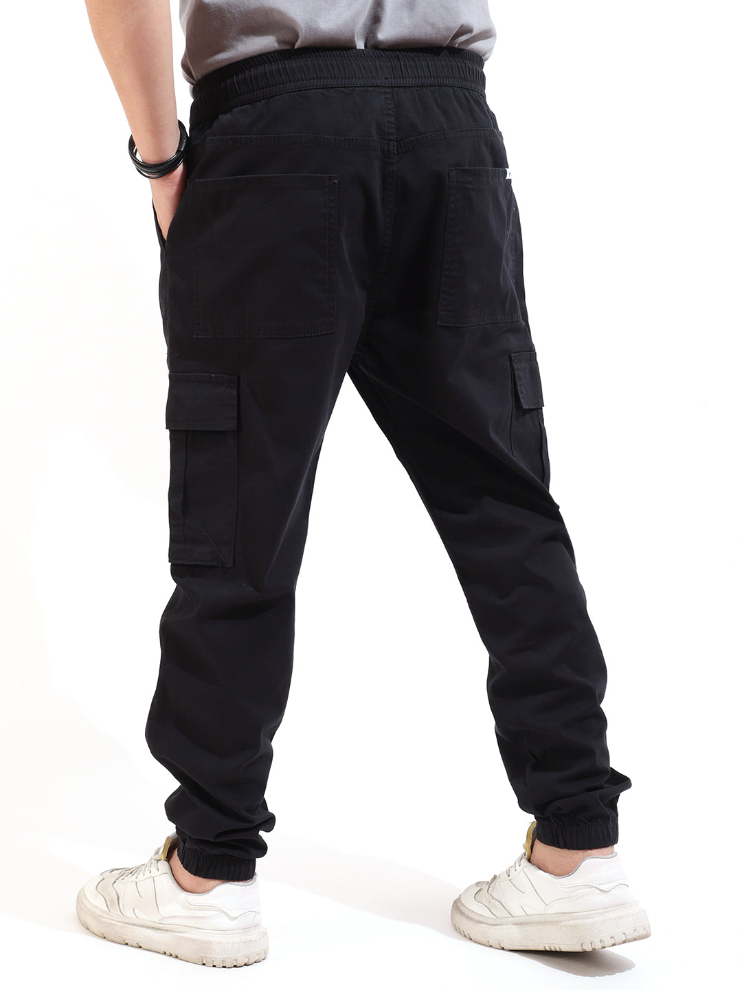 Black Coated Cotton Cargo