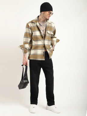 Gloucester Street Light-Brown Winter Heavy Shirt