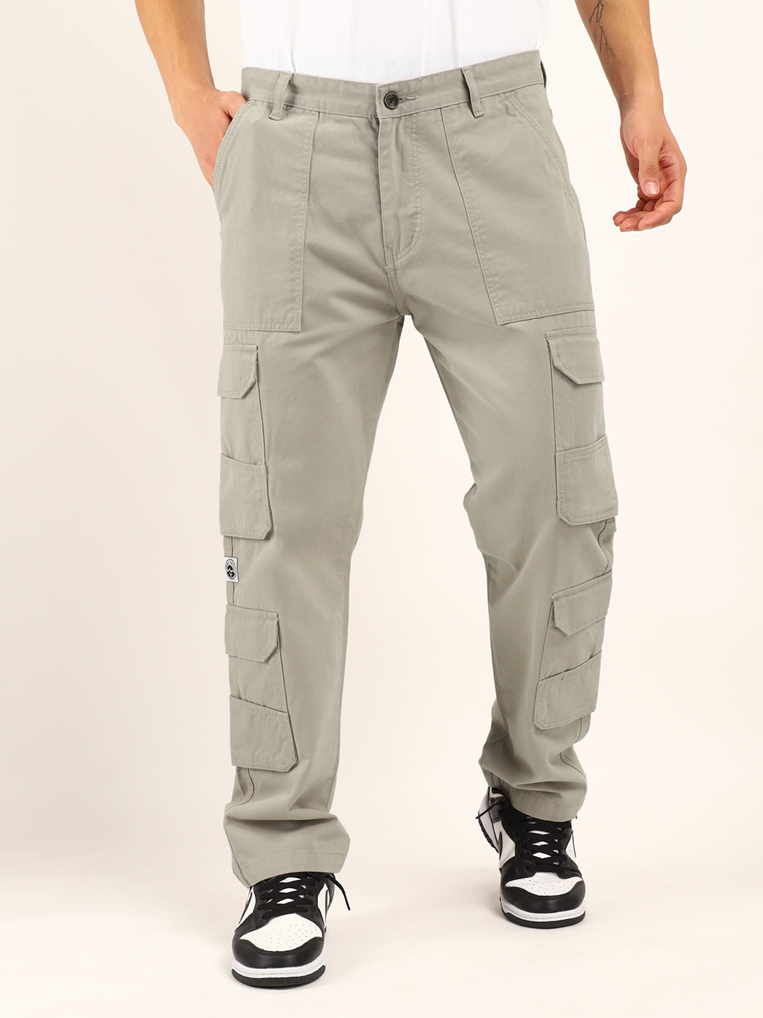 Cradel 8 Pocket Light Grey Cargo