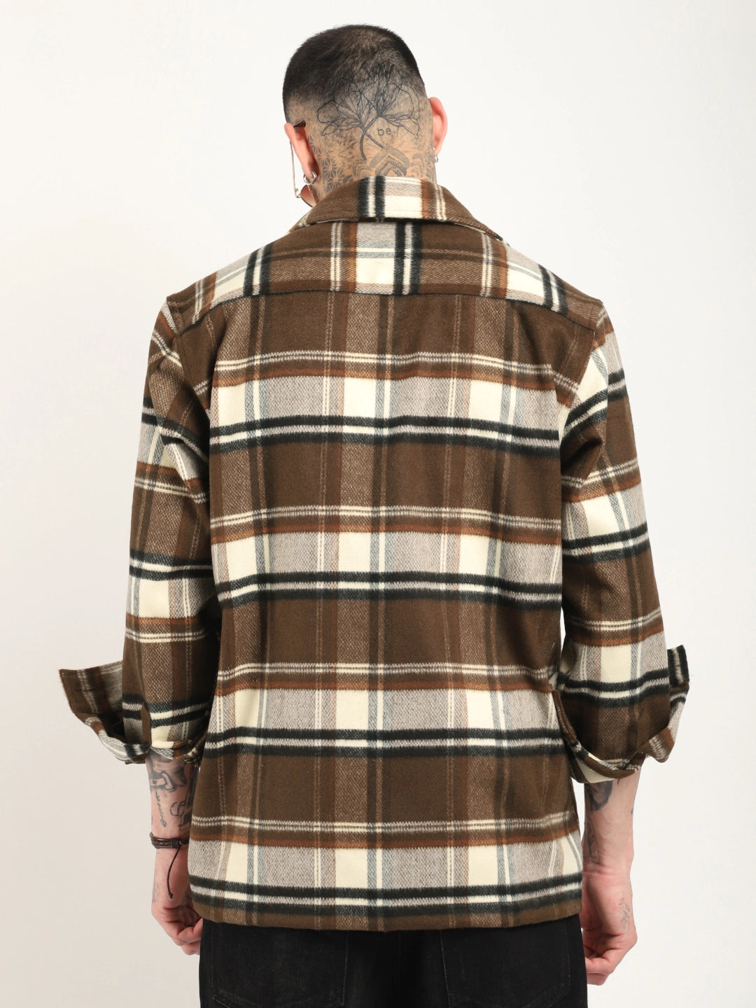 Hampstead Loom Dark chocolate Heavy Winter Shirt