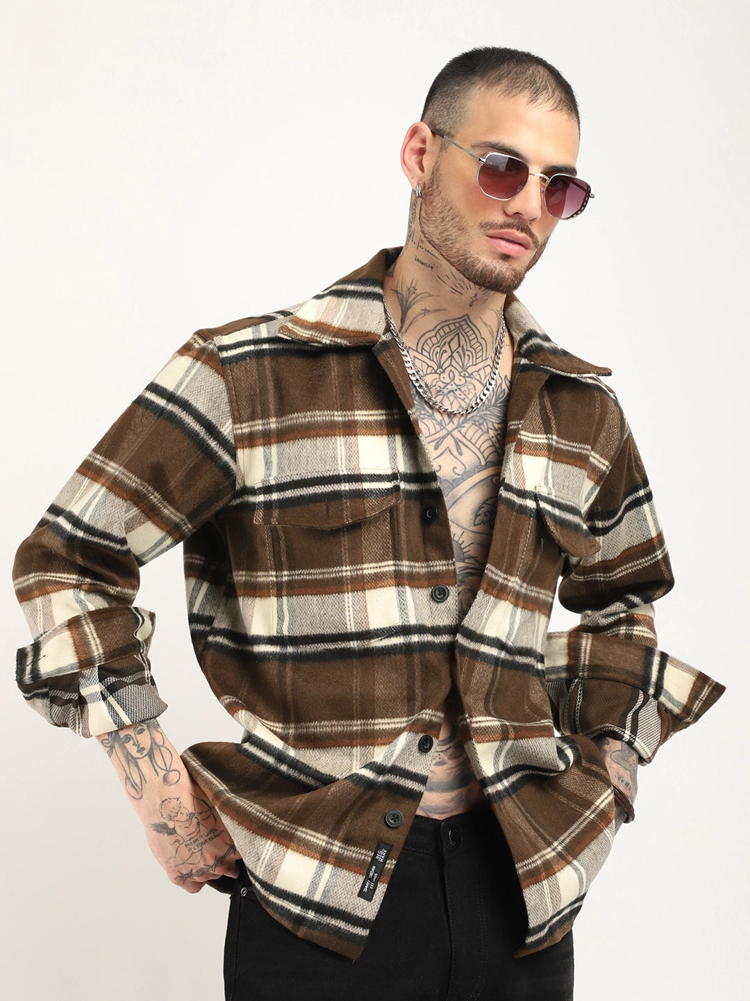 Men Woolen Shirt