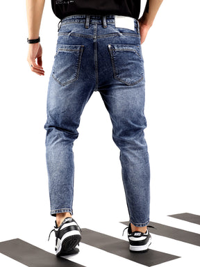 Greedy Light Blue Ankle Fit jeans