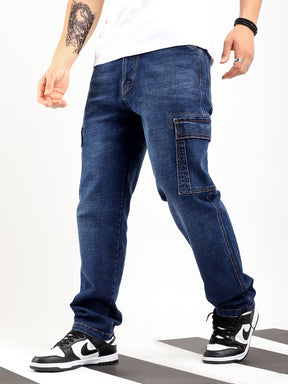 Craft Medium Blue Denim Cargo