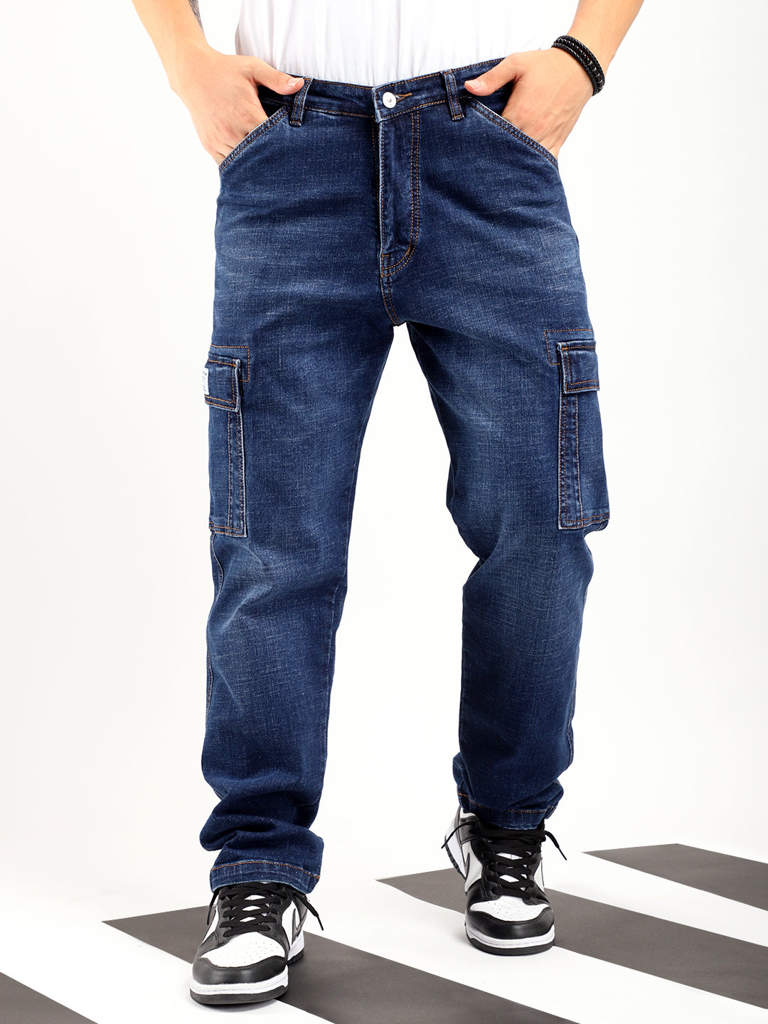 Craft Medium Blue Denim Cargo