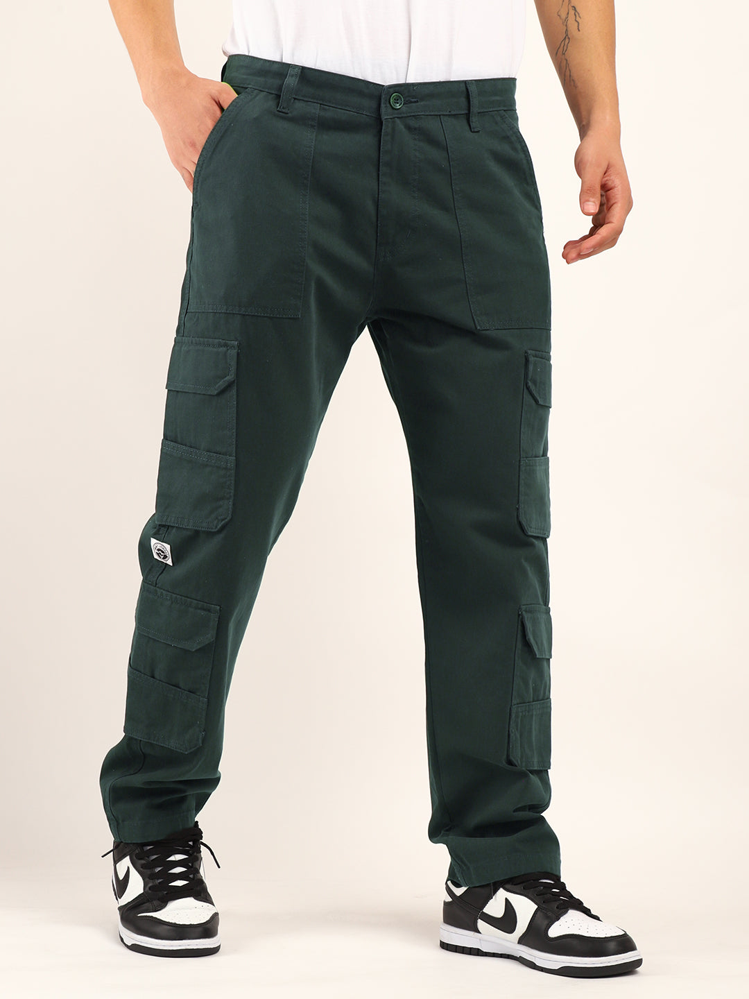 Cradel 8 Pocket Pine Green Cargo