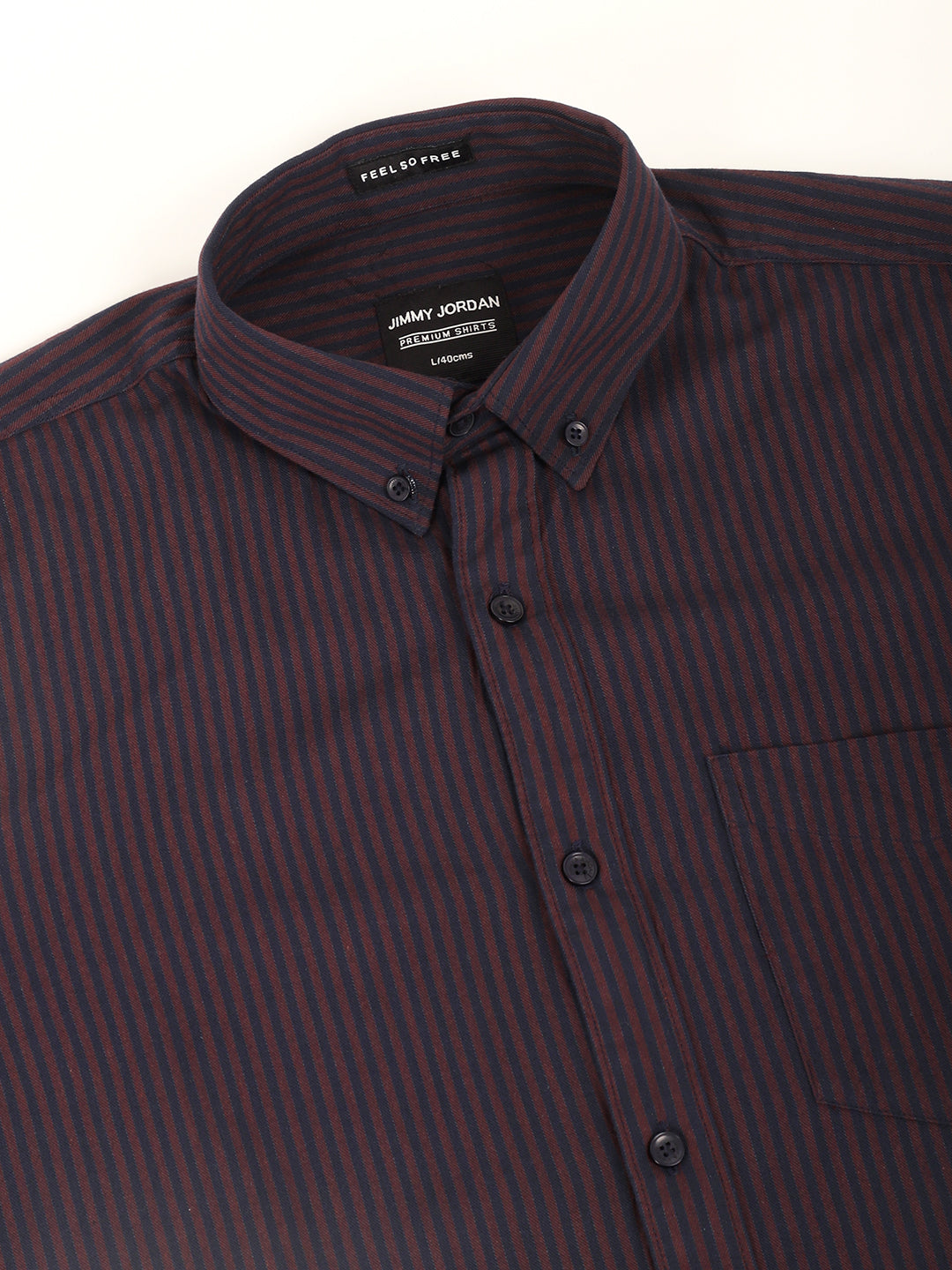 Andre Oxford Wine Full Sleeve Shirt