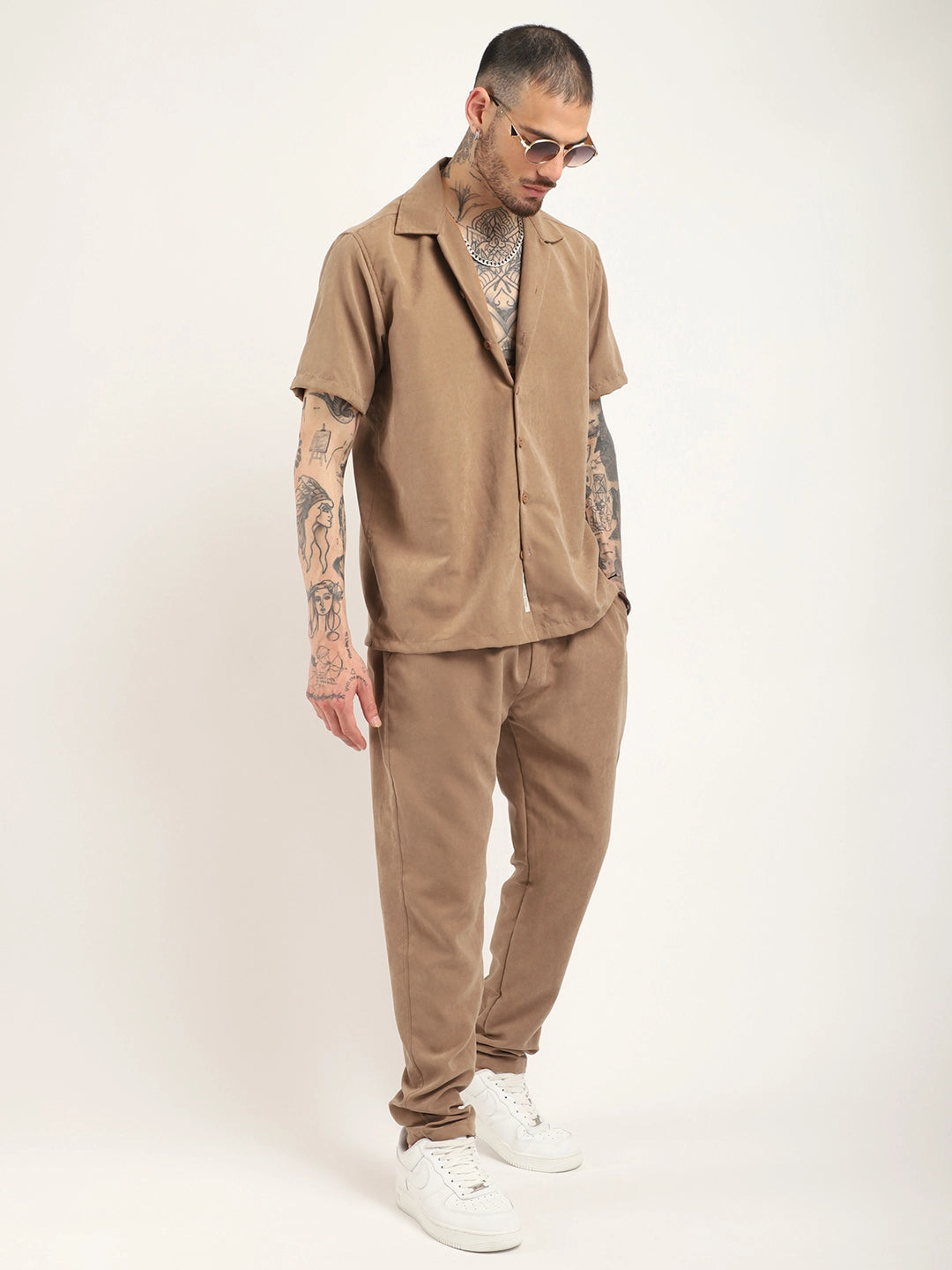 Brighton Blend Light Khaki Co-Ord Set