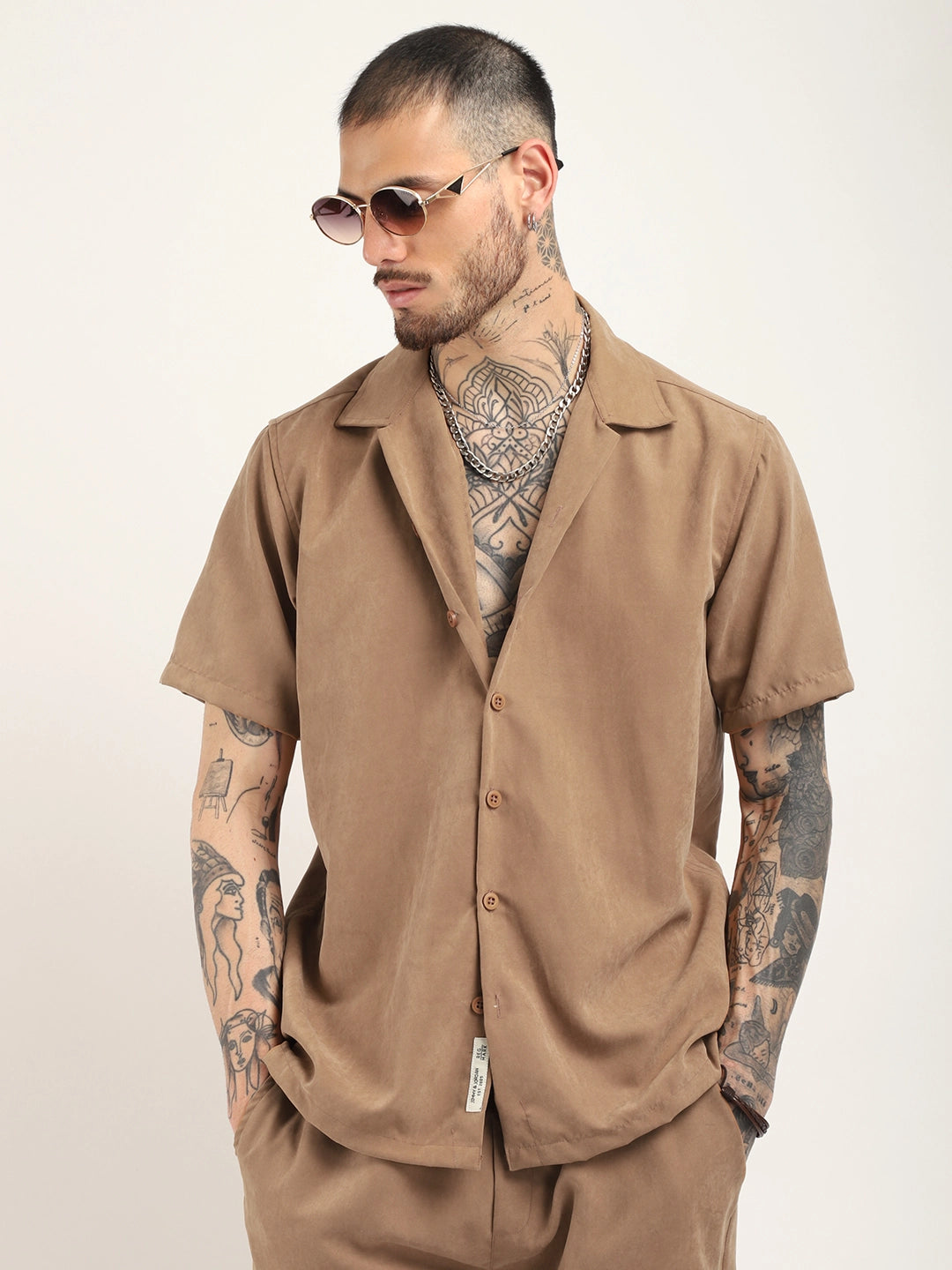 Brighton Blend Light Khaki Co-Ord Set