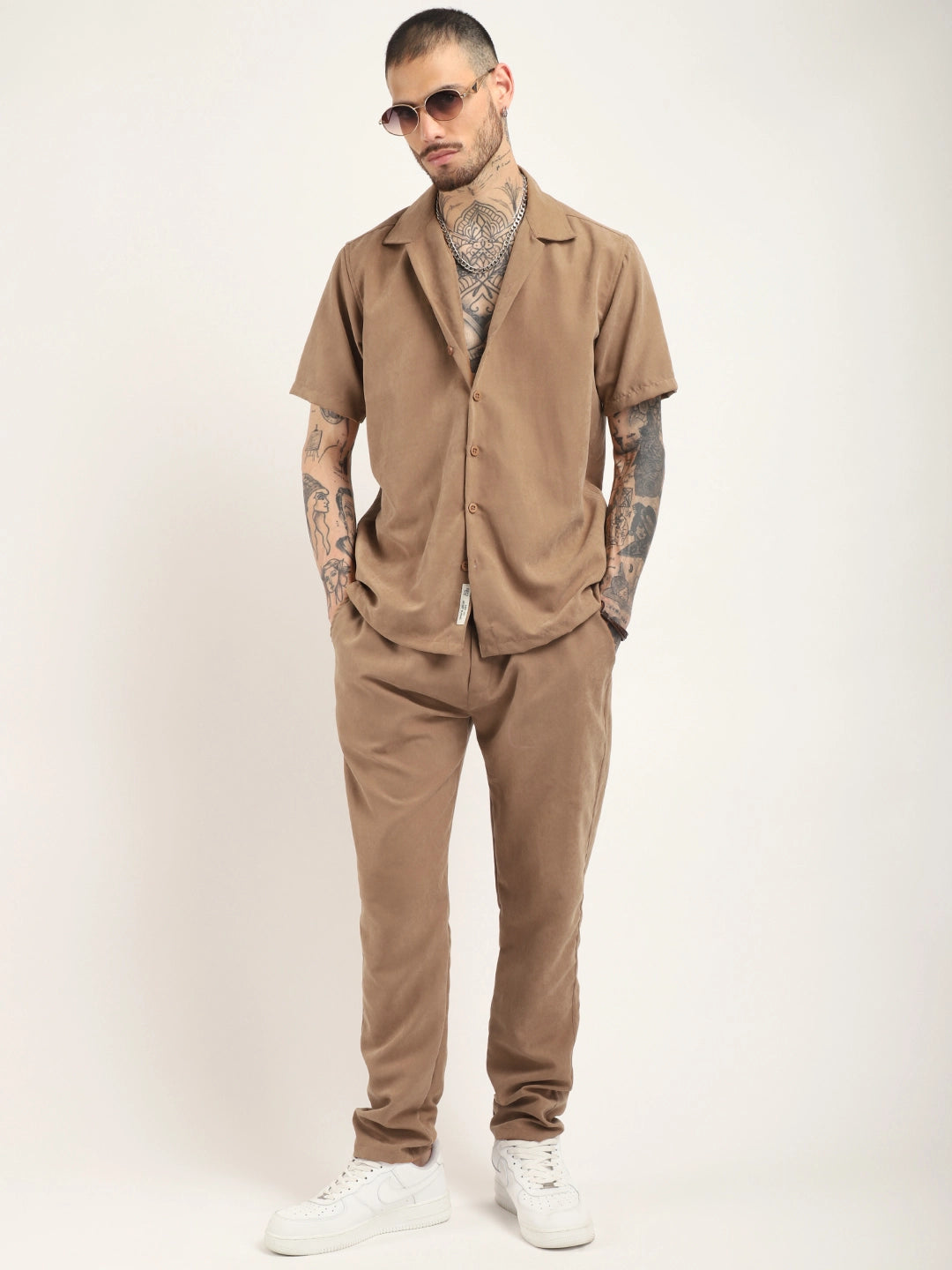 Brighton Blend Light Khaki Co-Ord Set