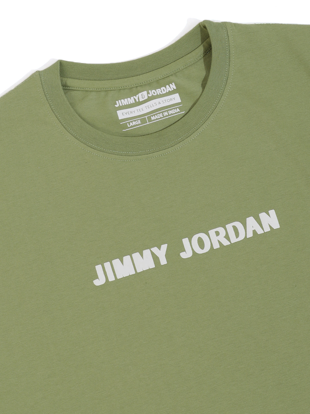 The Square Oversized Green T-Shirt