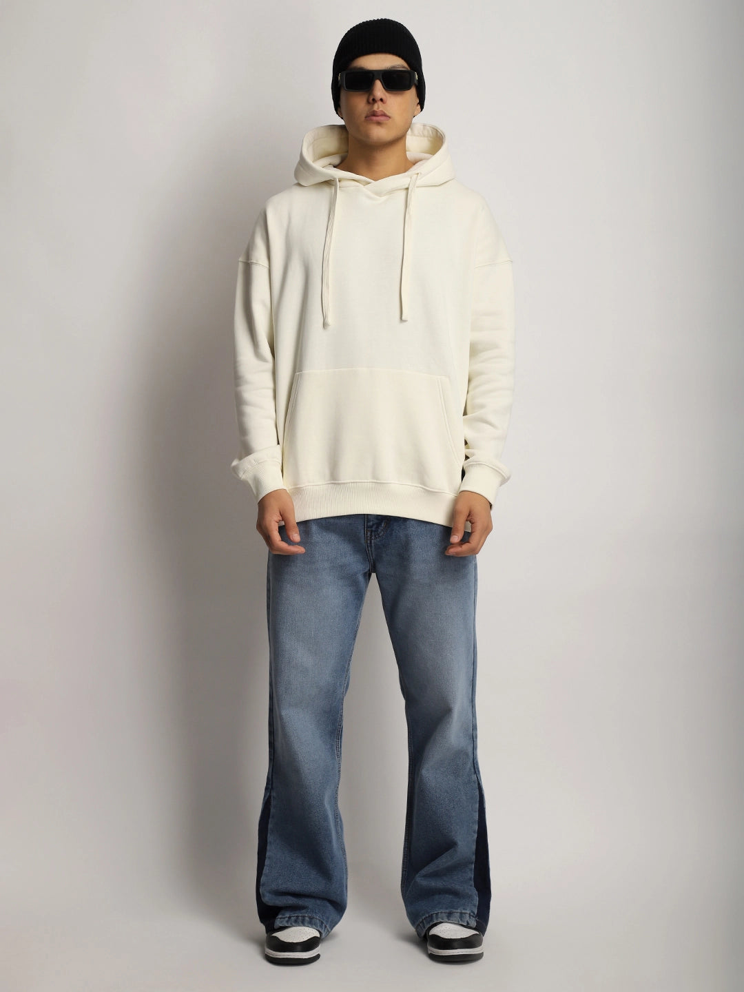 Cavendish Comfort Off White Oversized Hoodie