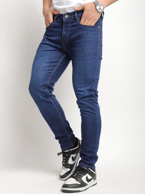 Bond Street Dark Blue Denim Jeans