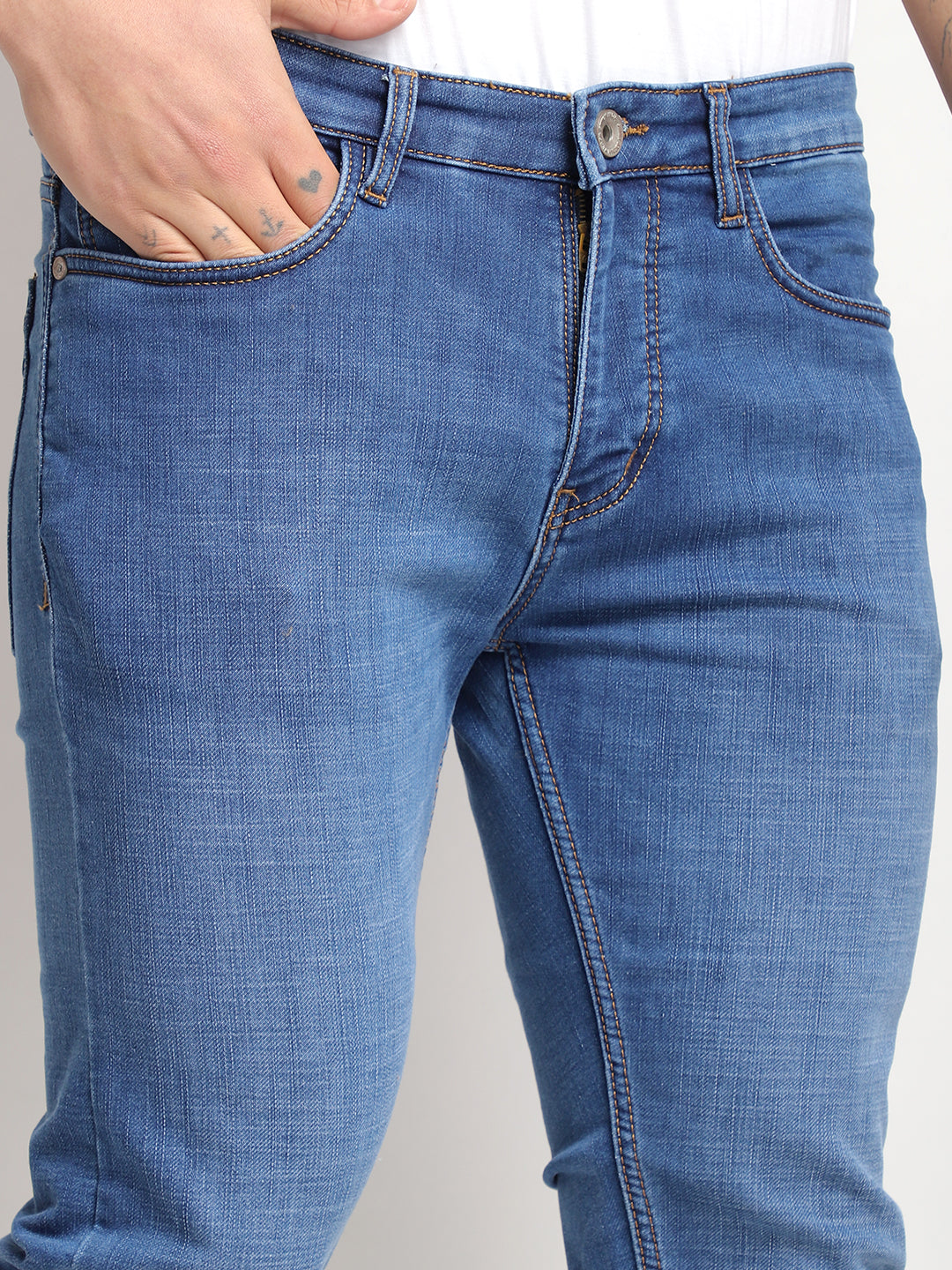 Bond Street Light Blue Denim Jeans