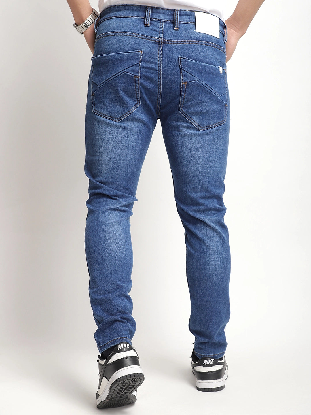 Luxe Layer Light Blue Denim Jeans