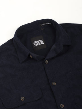 Code ray Navy Full Sleeve Shirt