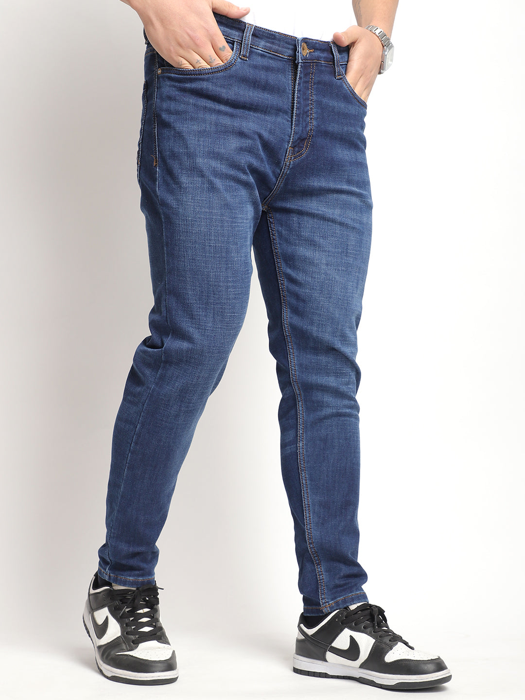 Chester Grit Dark Blue Denim Jeans