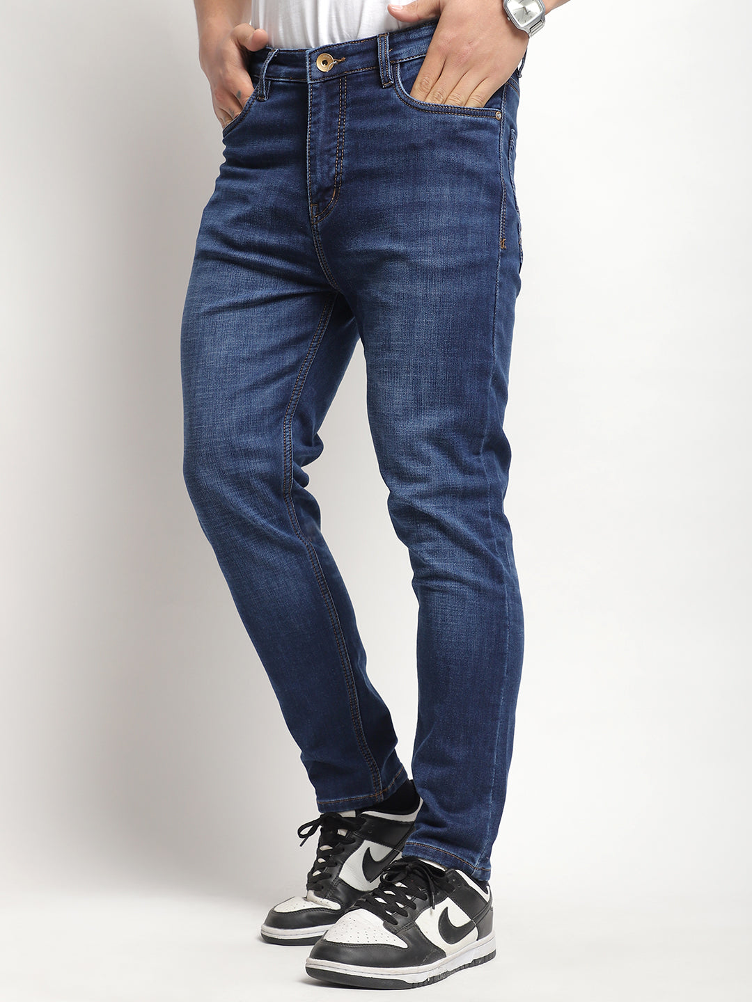 Chester Grit Dark Blue Denim Jeans