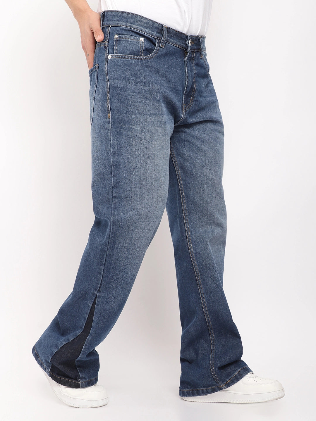 Boulevard Blue Denim Bootcut Jeans