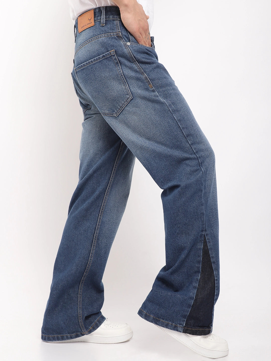 Boulevard Blue Denim Bootcut Jeans