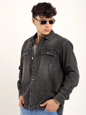 Skyline Charcoal Denim Shirt