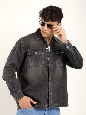 Skyline Charcoal Denim Shirt