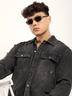 Skyline Charcoal Denim Shirt