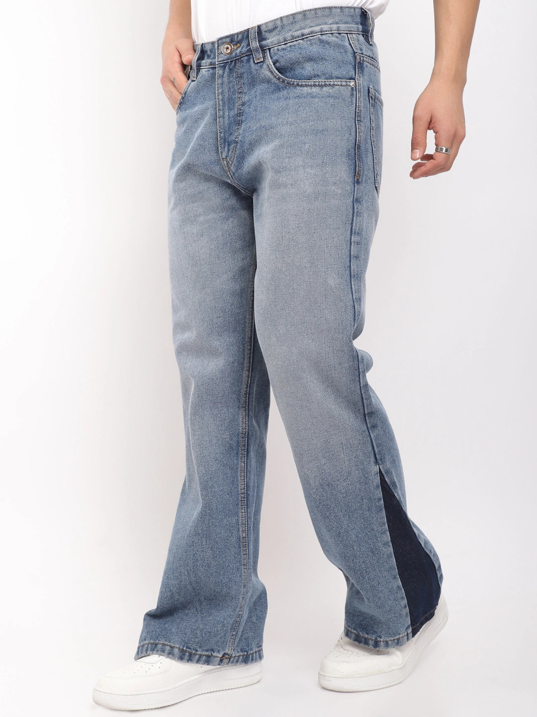 Boulevard Light Blue Denim Bootcut Jeans