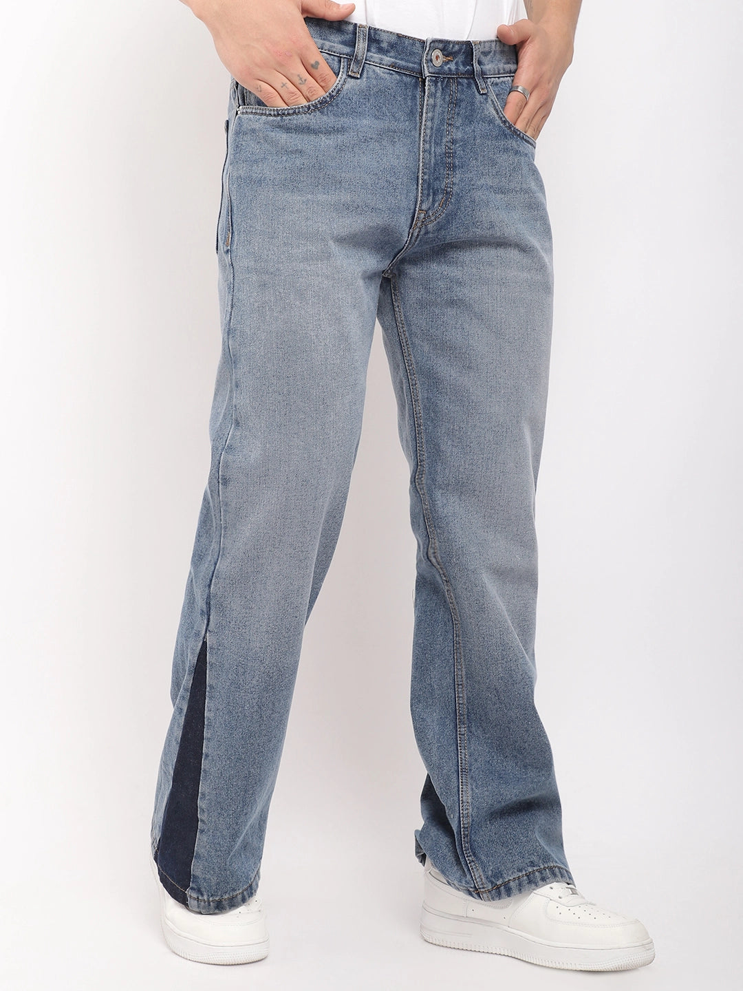 Boulevard Light Blue Denim Bootcut Jeans