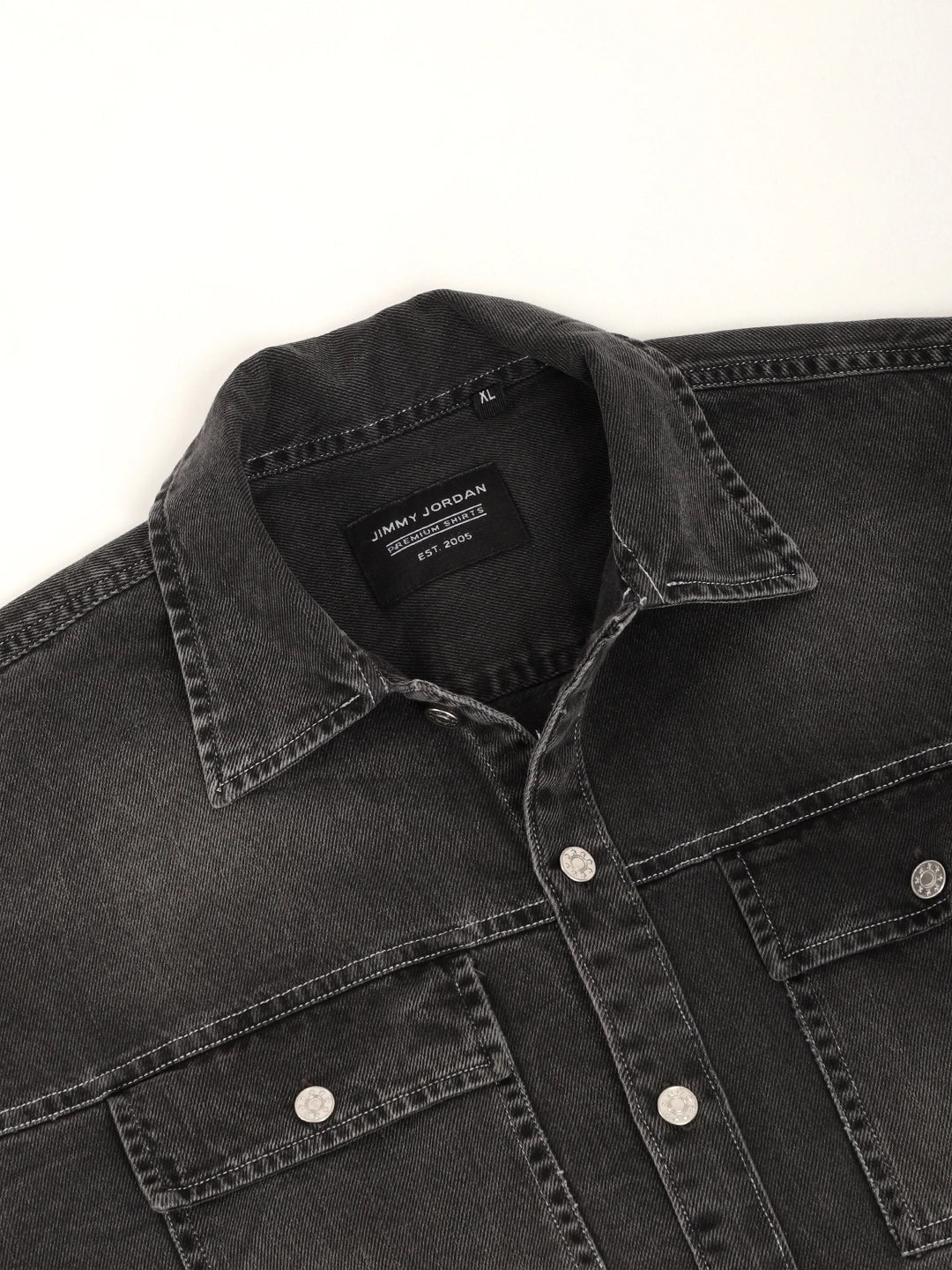 Skyline Charcoal Denim Shirt