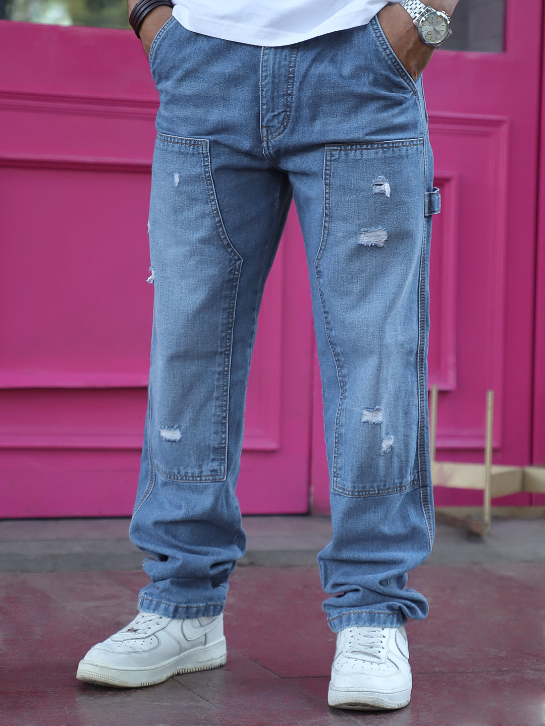 Royal Stitch Light Blue Denim Jeans