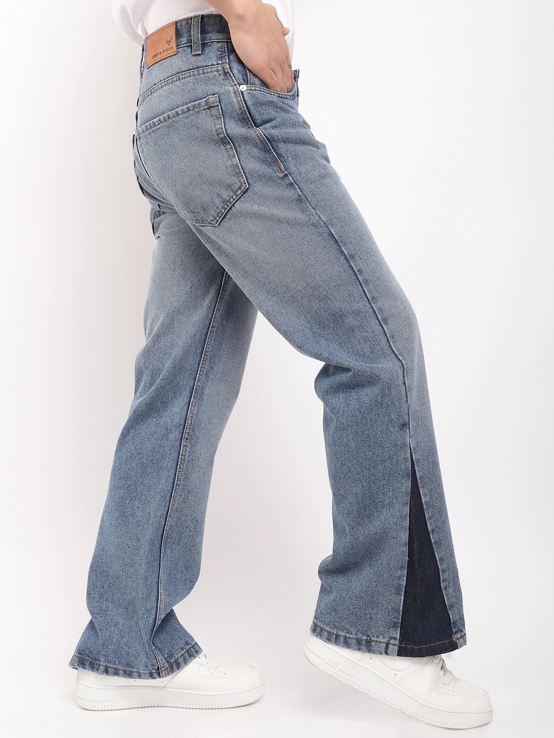 Boulevard Light Blue Denim Bootcut Jeans